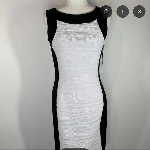 Calvin Klein Dresses & Skirts - Calvin Klein Dress - Black and White -Size 4